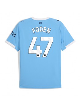 Manchester City Phil Foden #47 Domaci Dres 2025-26 Kratak Rukavima